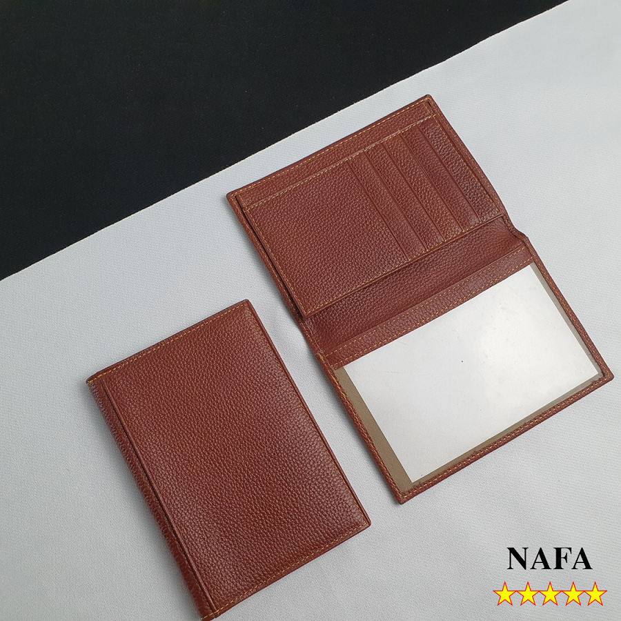 Ví đựng hộ chiếu da Togo cao cấp NAFA WL108 thời trang chính hãng sang trọng - BH 3 năm