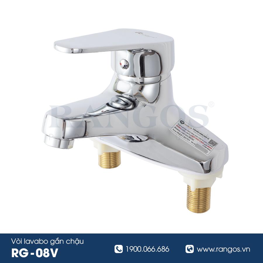 BỘ VÒI LAVABO GẮN CHẬU RANGOS RG-08V