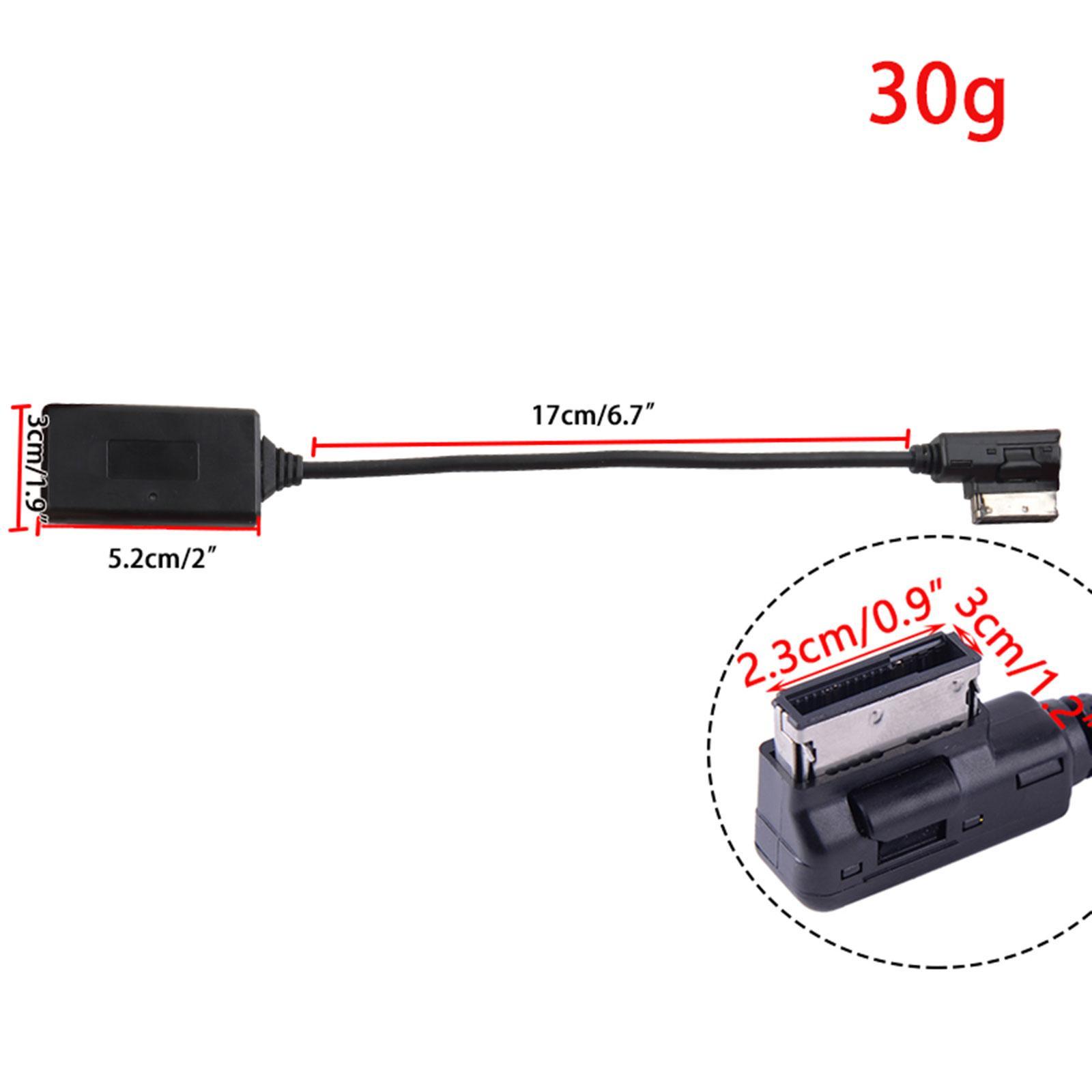 5.0  Music Cable AUX Adapter  Multimedia Adapter for B C E  R W  Premium Car Accessories Durable