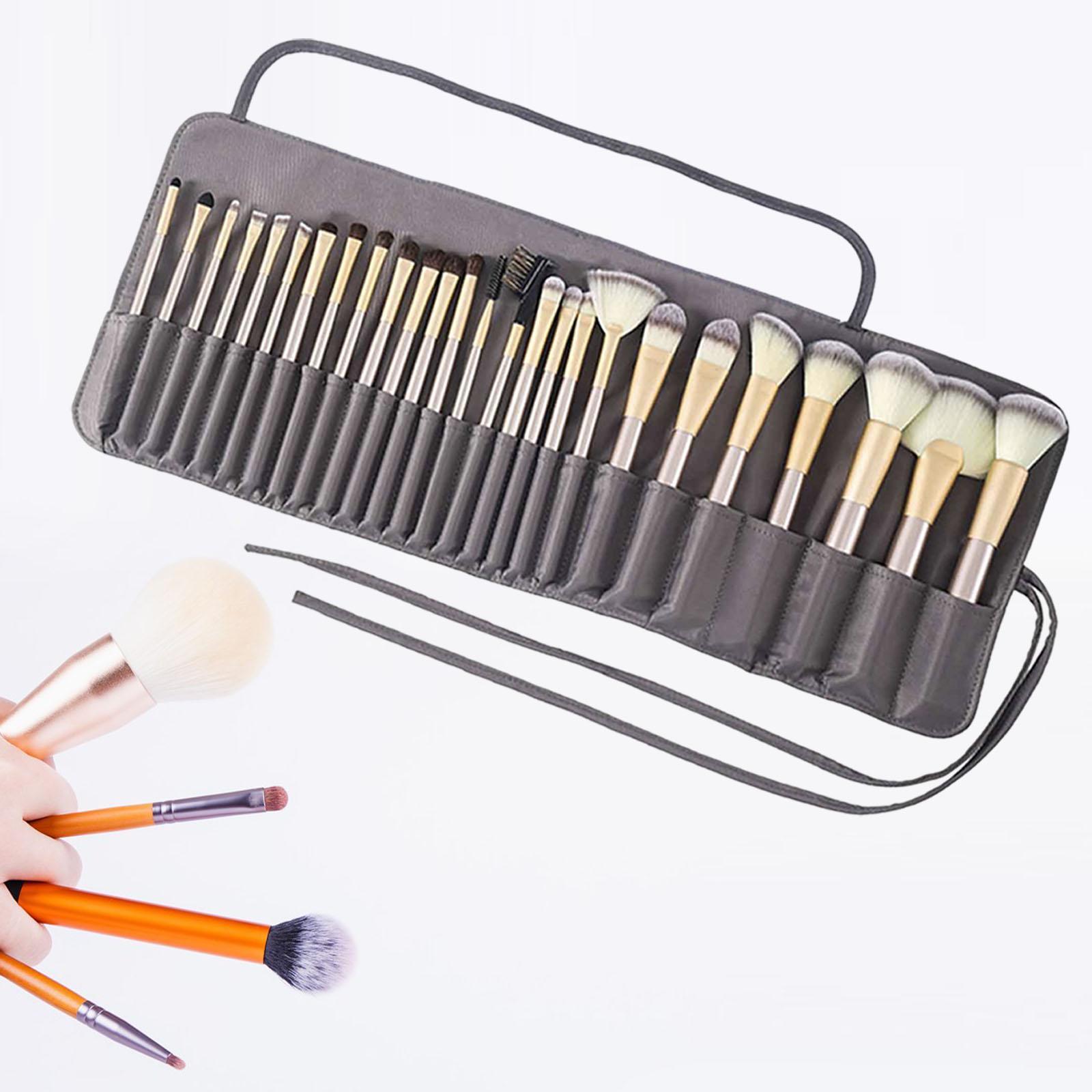 Makeup Brushes Organizer Bag Handbag Cosmetic Bag Cosmetic Case for Eyebrow Pencil Home Use