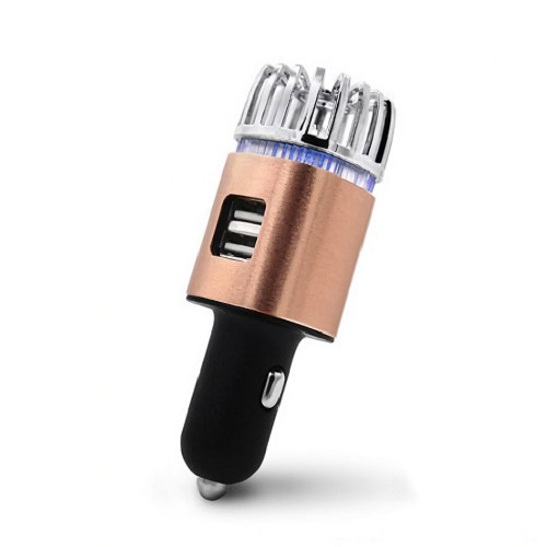 Máy lọc không khí ION - Kiêm Tẩu sạc oto xe hơi 2 USB