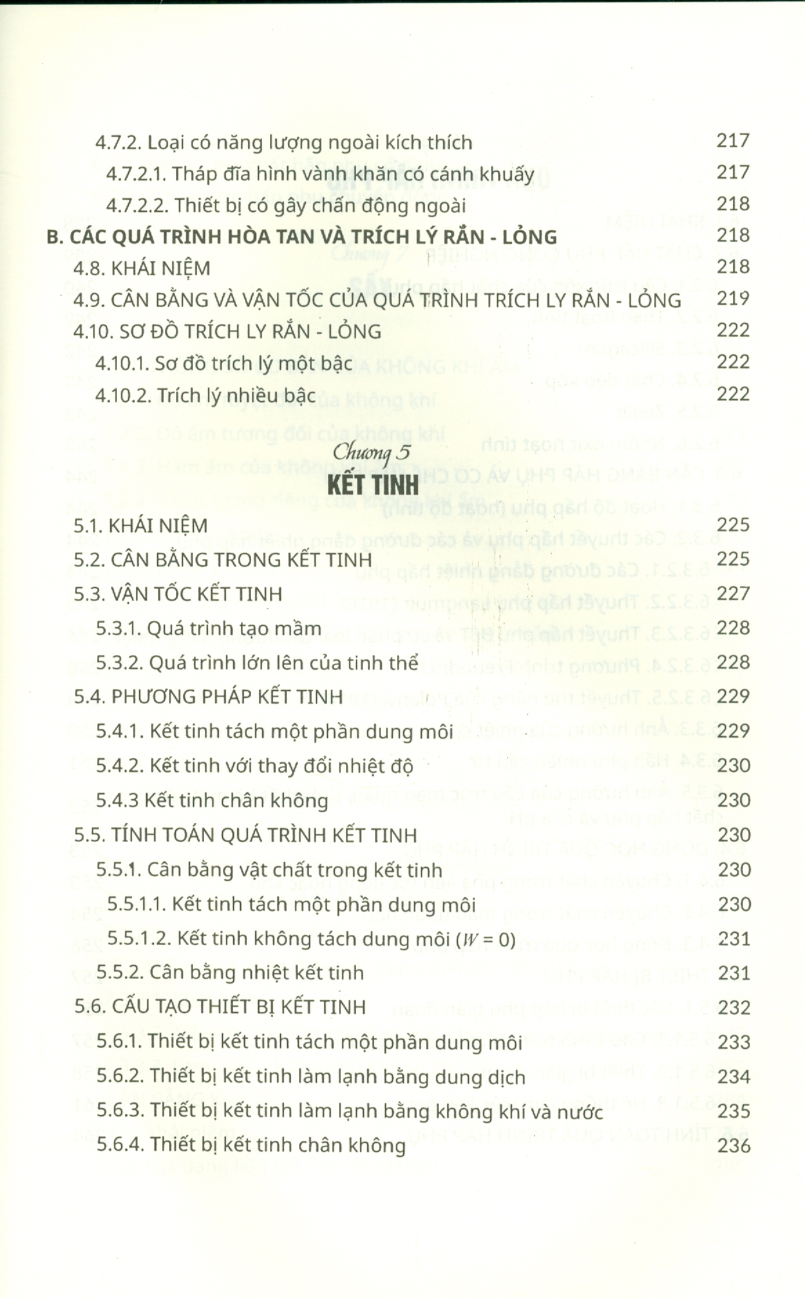 Các Quá Trình, Thiết Bị Trong Công Nghệ Hóa Chất Và Thực Phẩm, Tập 4: Phần Riêng Dưới Tác Động Của Nhiệt (Chưng Luyện, Hấp Thụ, Hấp Phụ, Trích Lý, Kết Tinh, Sấy)