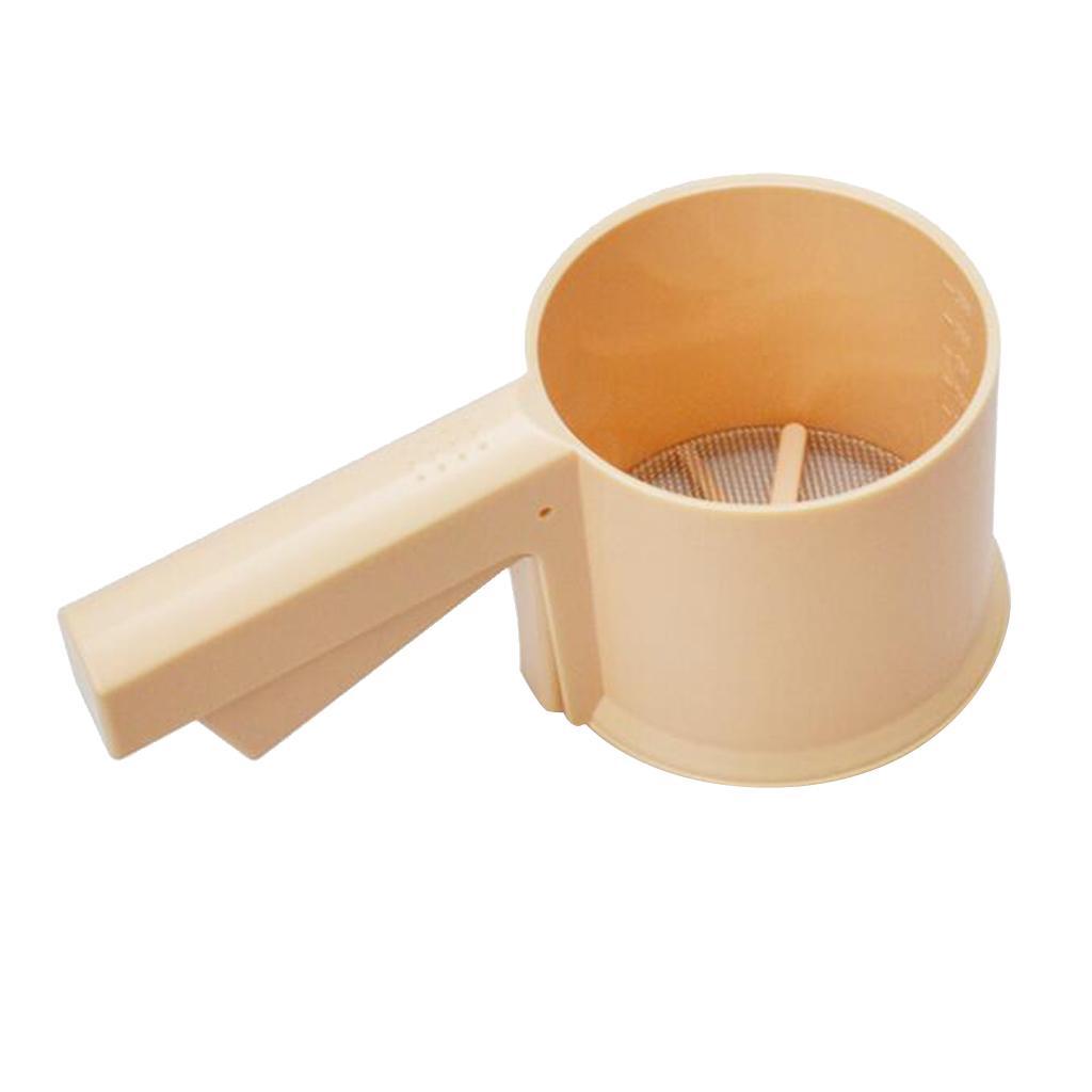 Icing Sugar Shaker Hand Flour Sifter Round Cooking Kitchen Accessories