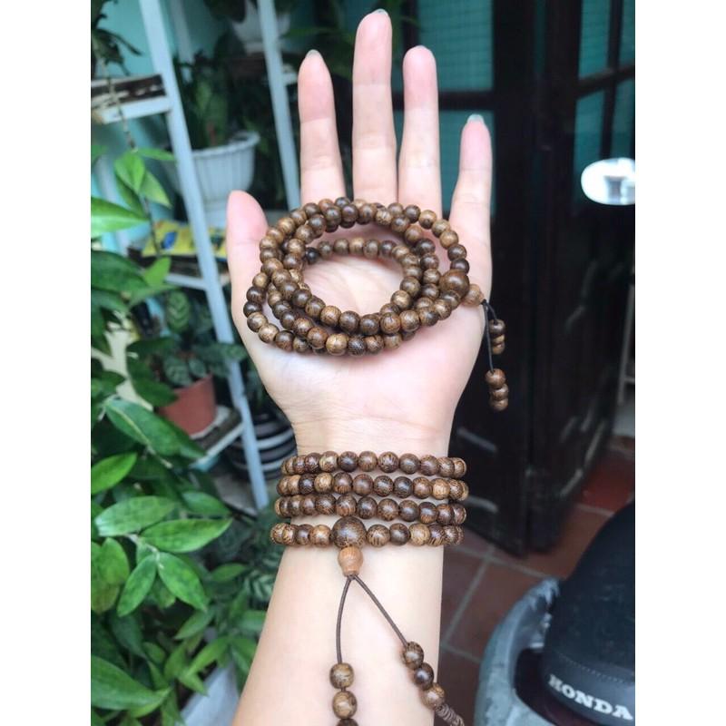 Vòng trầm 108 hạt -8 ly