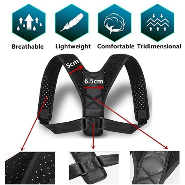 Đai Chống Gù Lưng Posture Corrector - Chống Gù Vai Thẳng Cột Sống