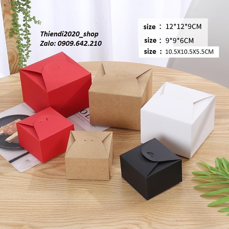 DEC01-04 Hộp đựng bánh kẹo 12X12X9CM