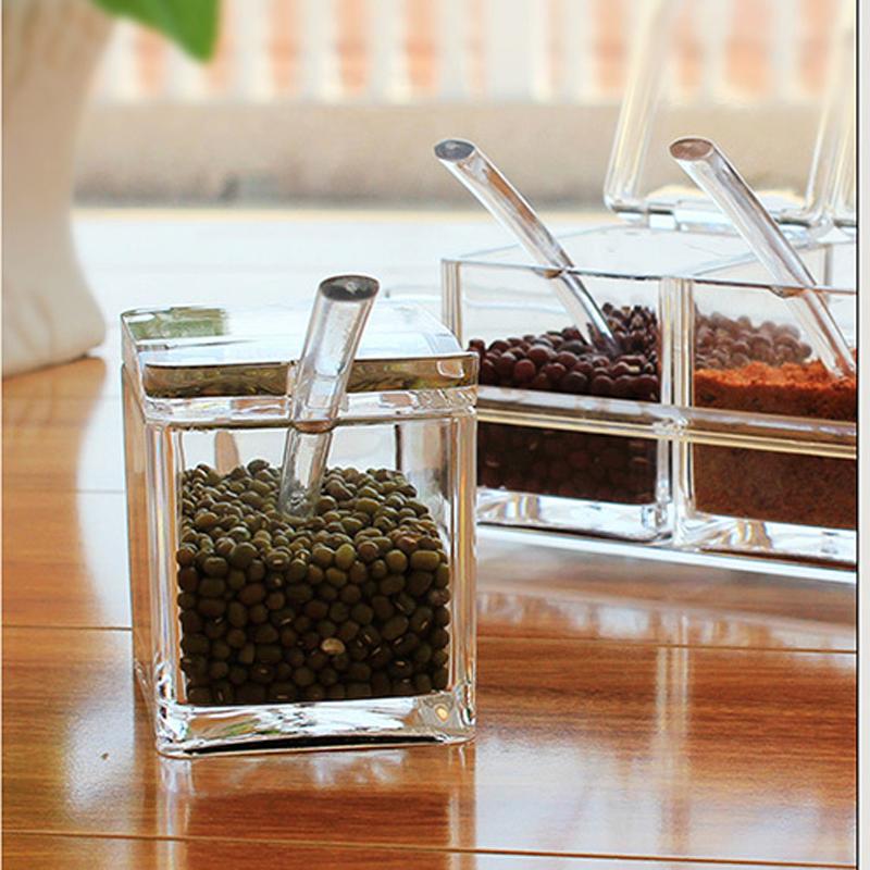 Bộ Hộp Đựng Gia Vị Tiện Lợi Cho Nhà Bếp
