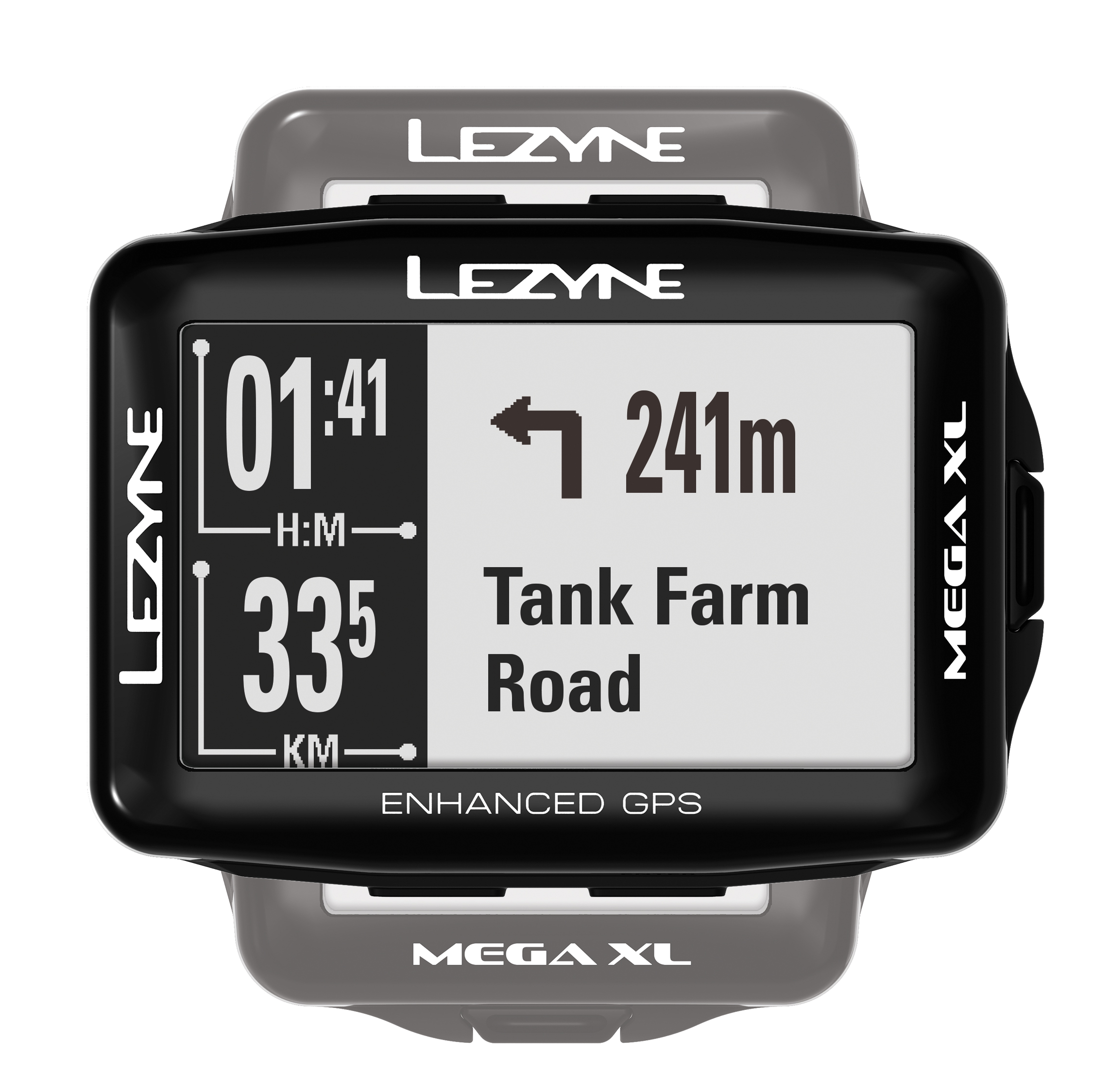 Đồng Hồ Đo Tốc Độ Lezyne Mega XL GPS (Đen)