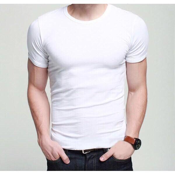 Áo Thun Cộc Tay Body Nam 100% Cotton Nhật Bản Co Giãn 4 Chiều, Áo Lót Nam