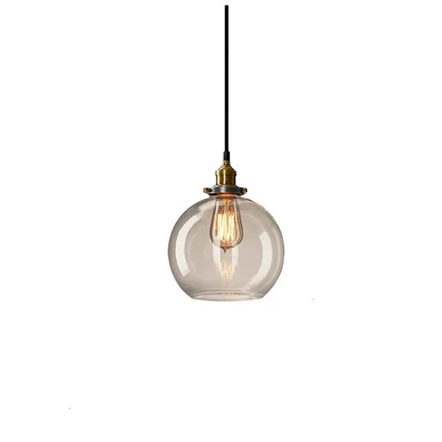 Đèn thả thủy tinh TH 726 kèm bóng led
