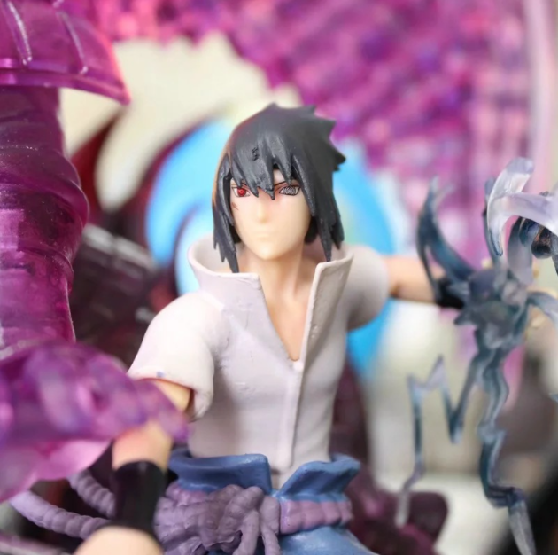 Mô hình Figure Naruto Uchiha Susano Sasuke cánh Led 32cm