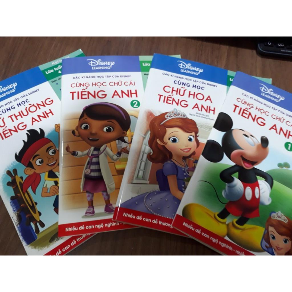 Sách - Các Kĩ Năng Học Tập Của Disney - Cùng Học Chữ Thường Tiếng Anh - Tân Việt Books