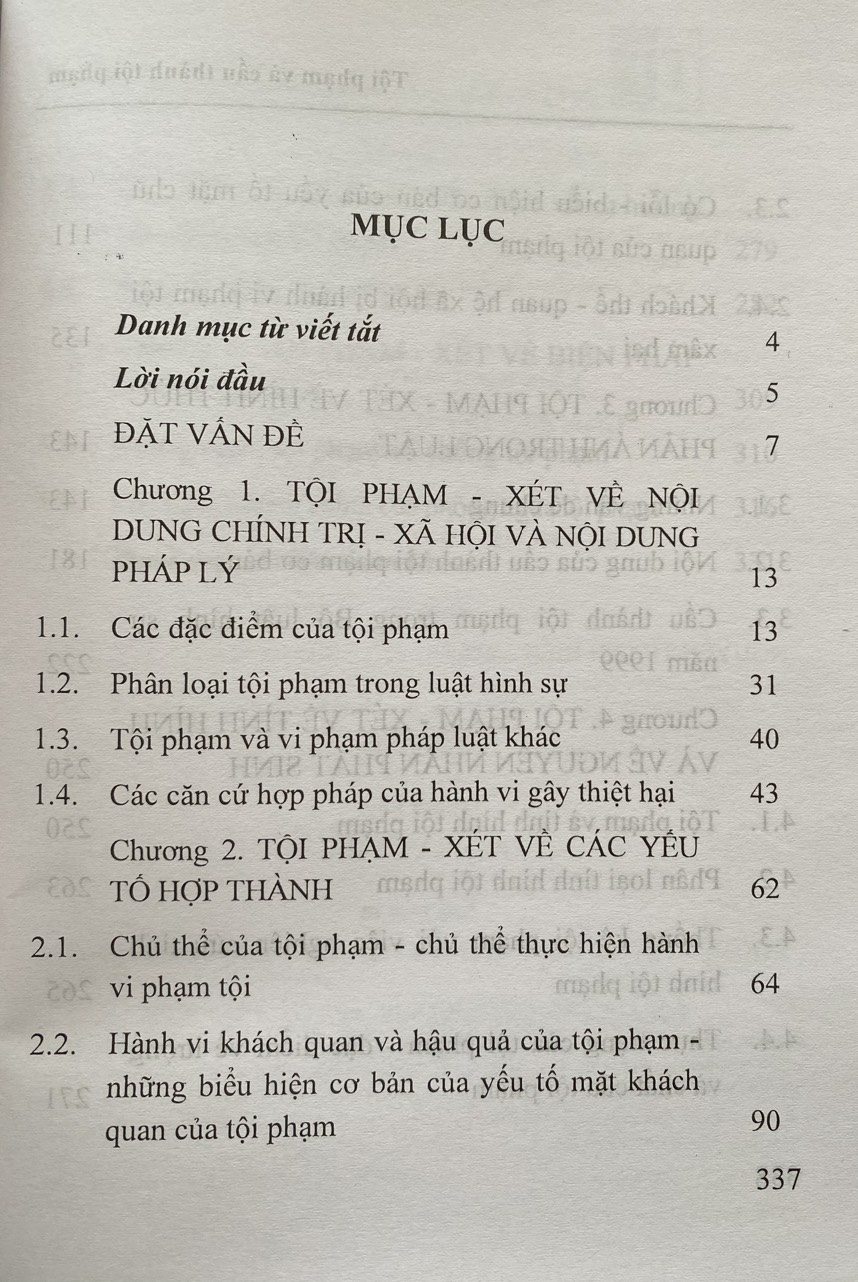 Tội Phạm và Cấu Thành Tội Phạm