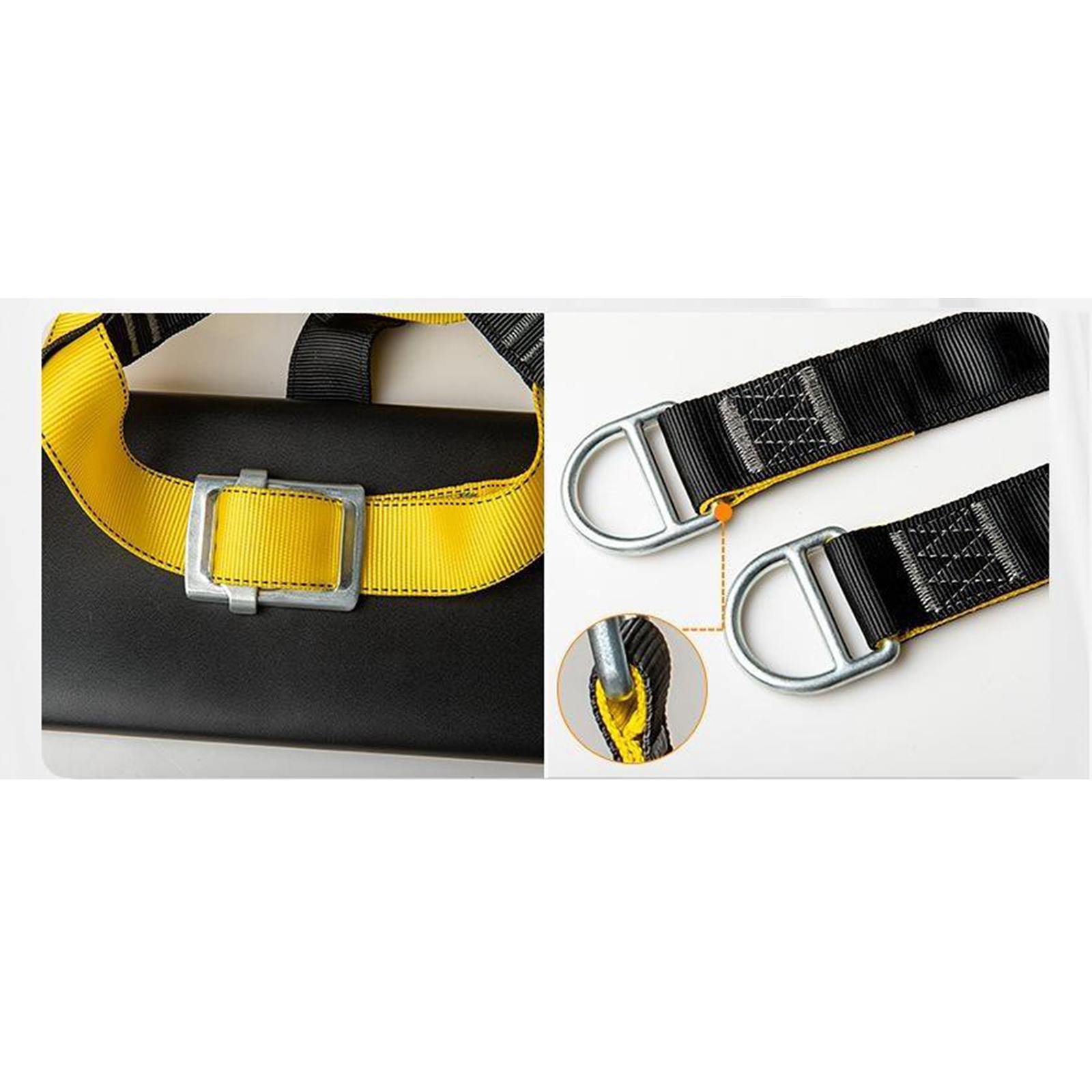 Climbing Harness Tree Rock Mountaineering Caving Safety Seat Belt Equipment
