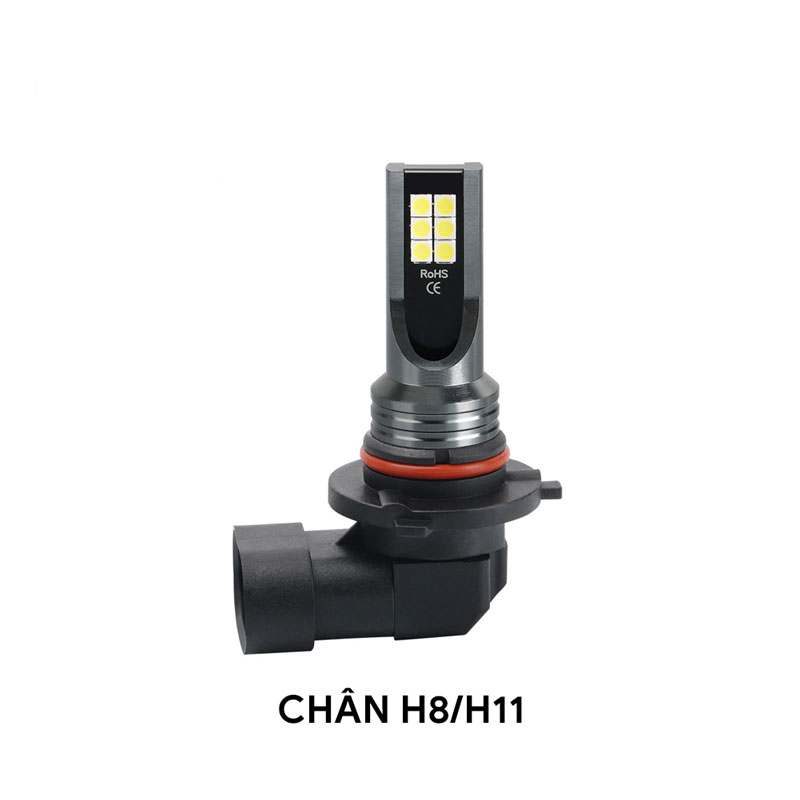 Đèn LED xe chân H4 H7 H8/H11 H3030-1201