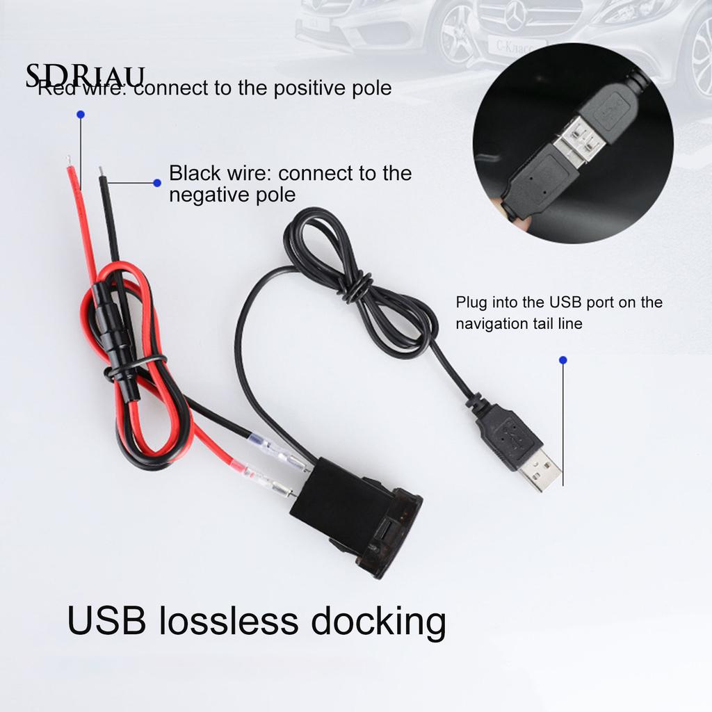 Cốc Sạc Usb Qc 3.0 Cho Xe Hơi Toyota