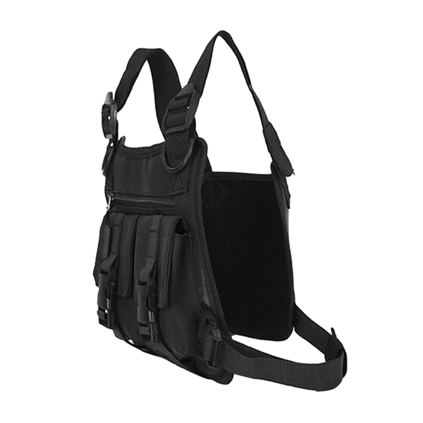 Chest Rig Bag Pouch Light Bags Lightweight Water Resistant for Men Women