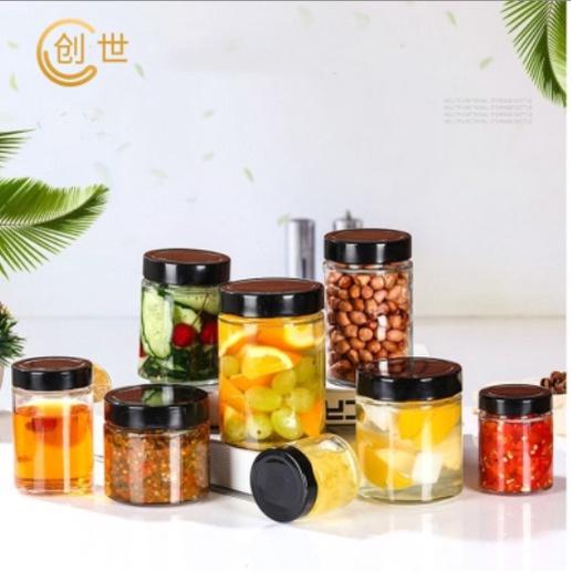 Hũ Thủy Tinh Trụ Tròn Nắp Thiết Bản Dày | Tùy Chọn Dung Tích