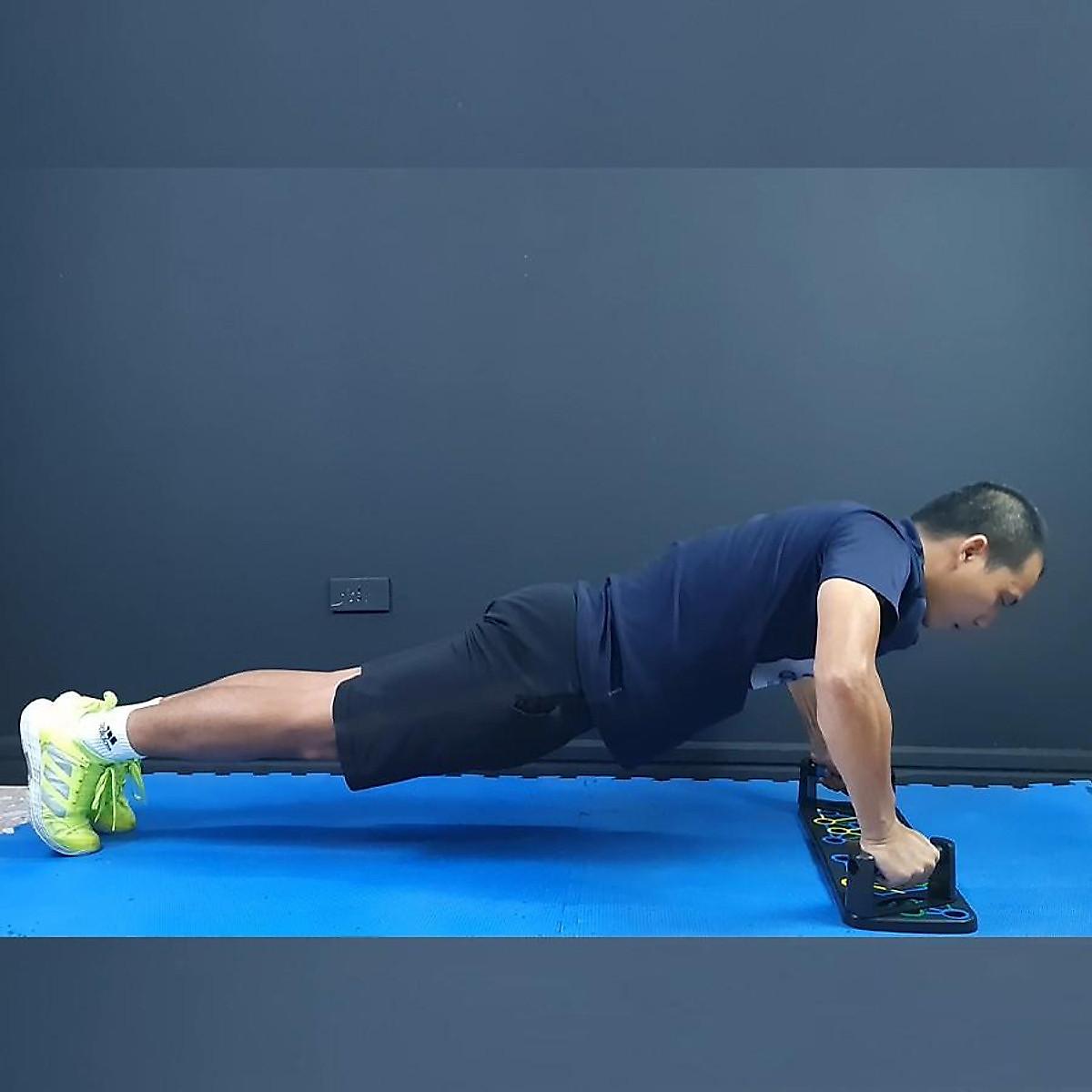 Dụng Cụ Hít Đất Hỗ Trợ Chống Đẩy Đa Năng 16 trong 1 - Bảng Chống Đẩy