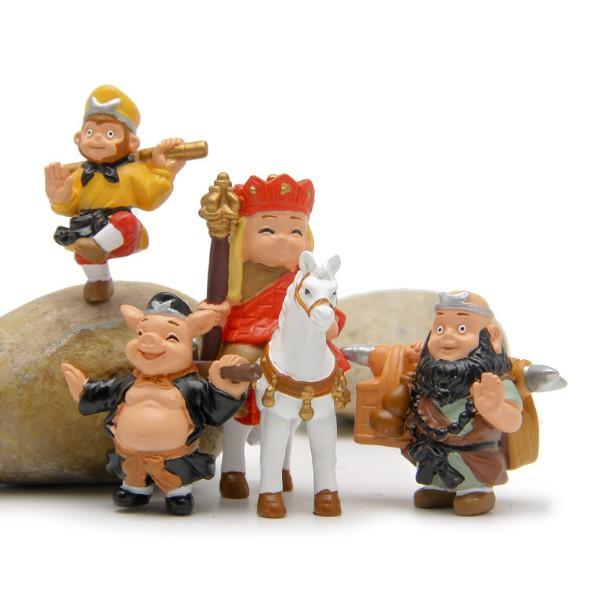 KHO-HN * Mô hình các nhân vật Tây Du Ký  dùng trang trí bàn làm việc, DIY