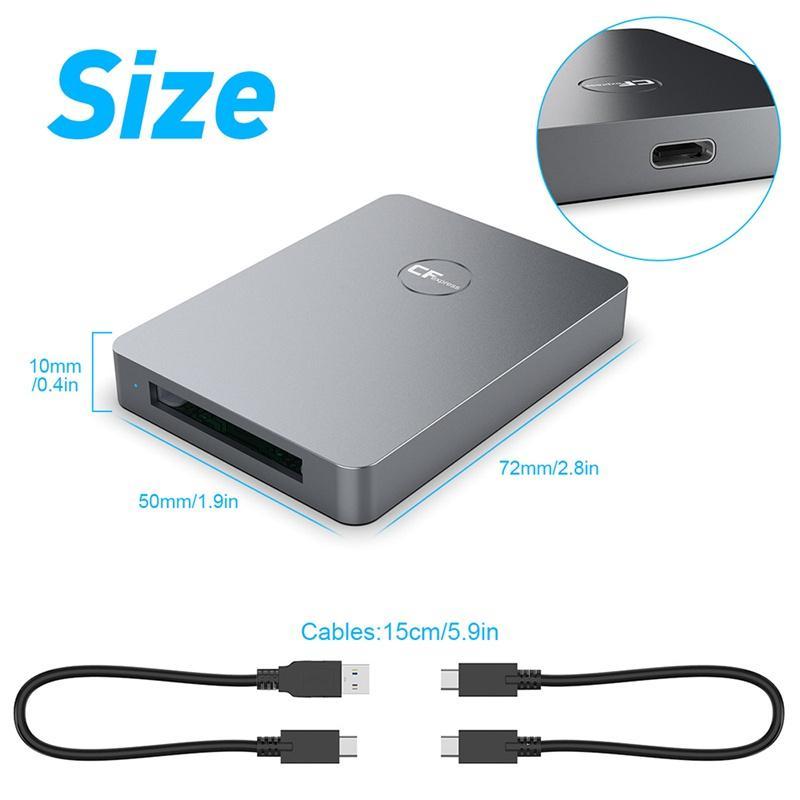 Đầu Đọc Thẻ CFexpress Cho SLR CR316 USB3.1 Gen2 Type B