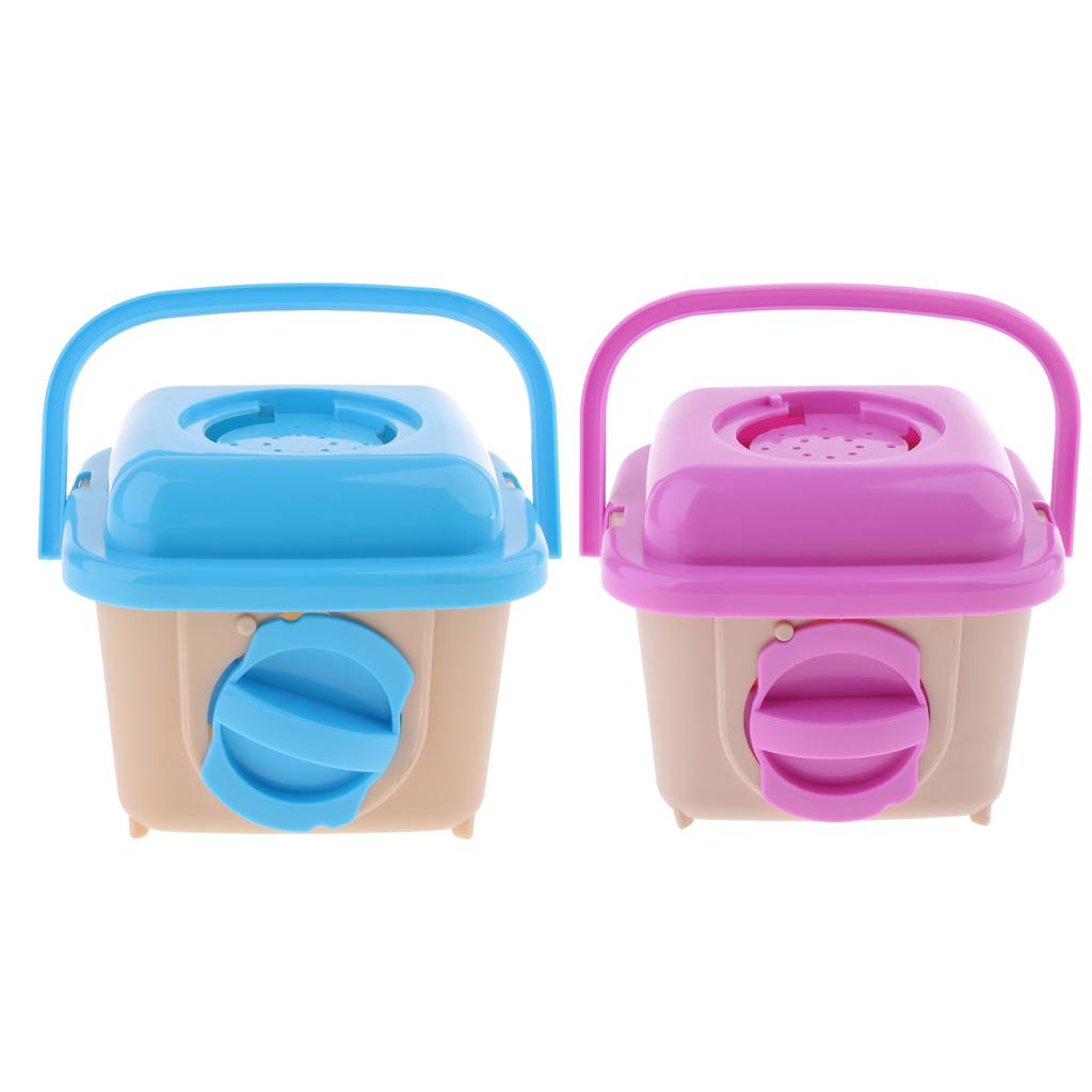 Portable Hamster Outdoor Carrier Mini Cage Mice Moving House For Travel