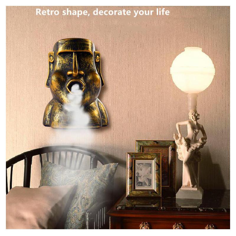 Gothic Retro Dây Không Máy Phun Sương Tạo Hộ Gia Đình USB Máy Phun Sương Tạo Ẩm Khuếch Tán Tinh Dầu Atomizer Máy Khuếch Tán Lọc Tạo Ẩm Hương Thơm Khuếch Tán Tinh Dầu