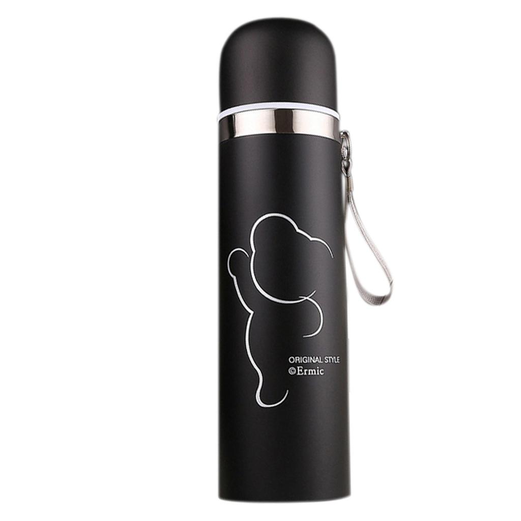 Stainless Steel Insulated Vacuum Cup Travel Mug Water Bottle Matte Blue