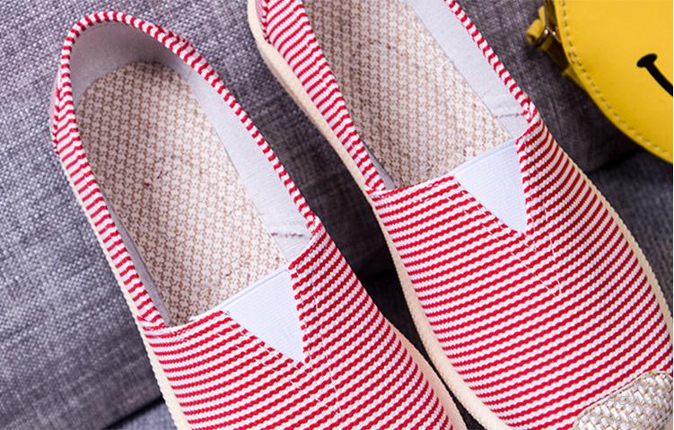 Giày lười vải nữ, giày slip-on