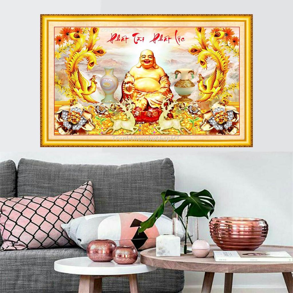 Tranh đính đá phát tài phát lộc VS132 - tự đính