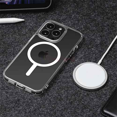 Ốp lưng nhựa cứng hỗ trợ sạc không dây SwitchEasy MagCrush iP 13 Series - Hàng chính hãng