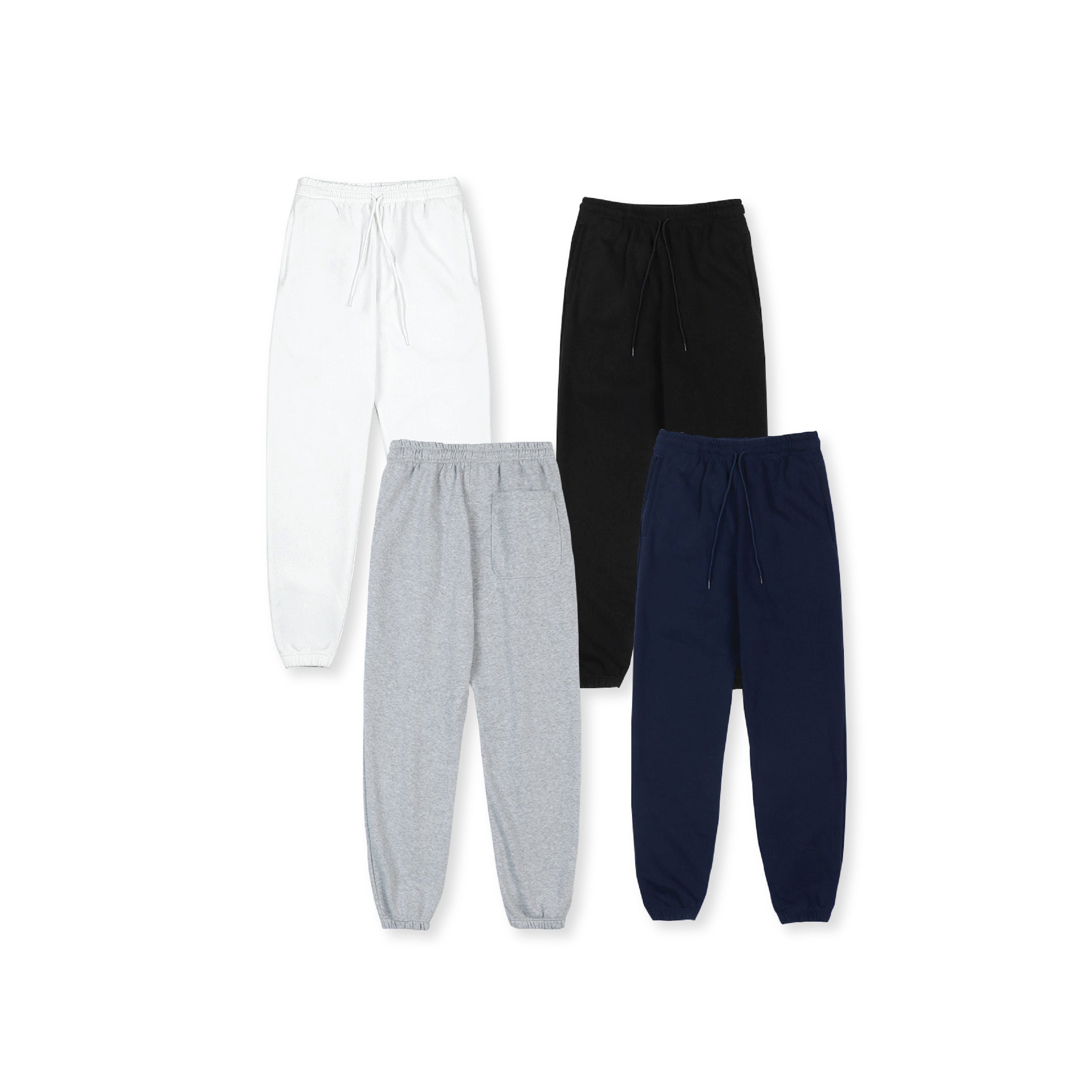 Quần jogger nữ Unisex trơn chất cotton QDT01 Miucho cơ bản