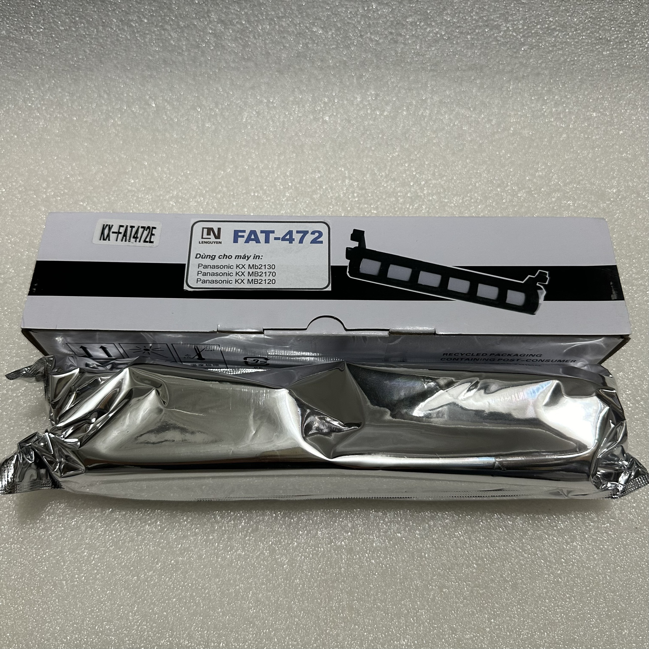 Hộp mực KX FAT472 LN Lenguyen dùng cho máy in PanasonicKX-MB 2120, 2130, 2170 - hàng chính hãng