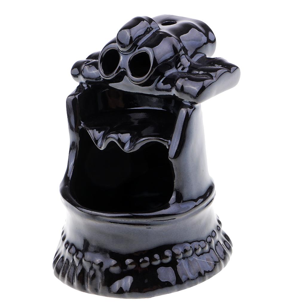 Mini Backflow Incense Burner Ceramic Cone Incense Burner Holder Ornament