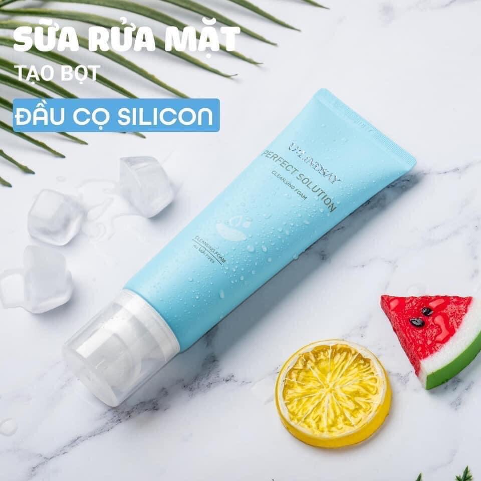 Bộ Sữa rửa mặt tạo bọt - LINDSAY PERFECT SOLUTION