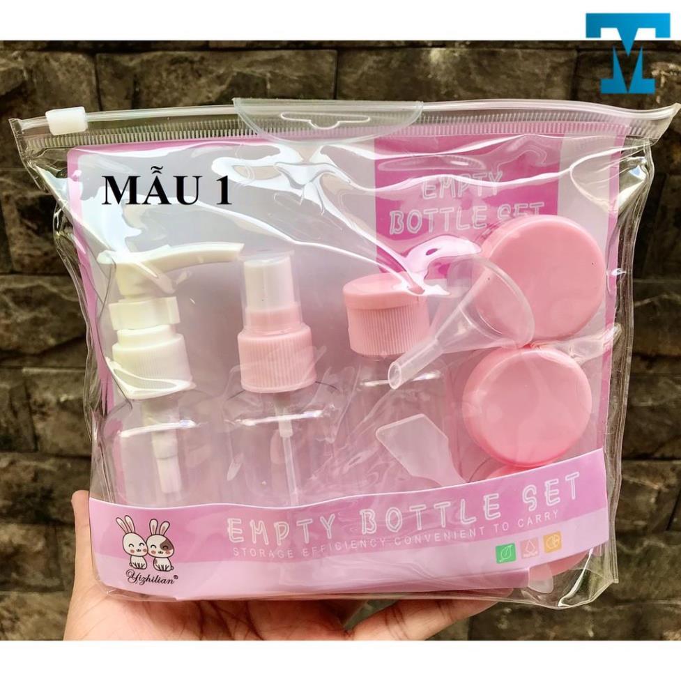 Bộ 9 món chiết mỹ phẩm du lịch mini
