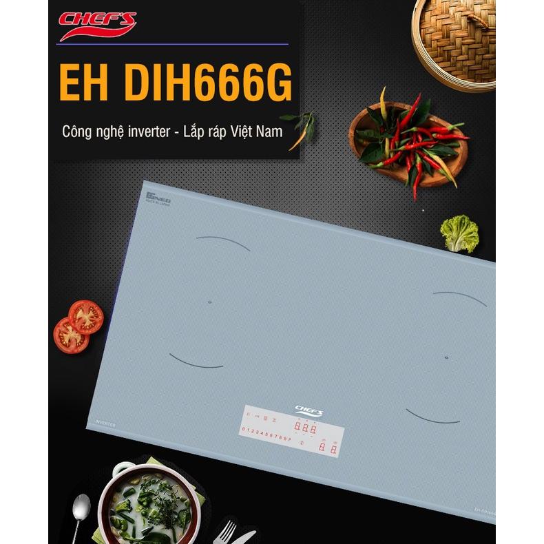 Bếp từ Đức Chefs EH-DIH666G - Hàng chính hãng