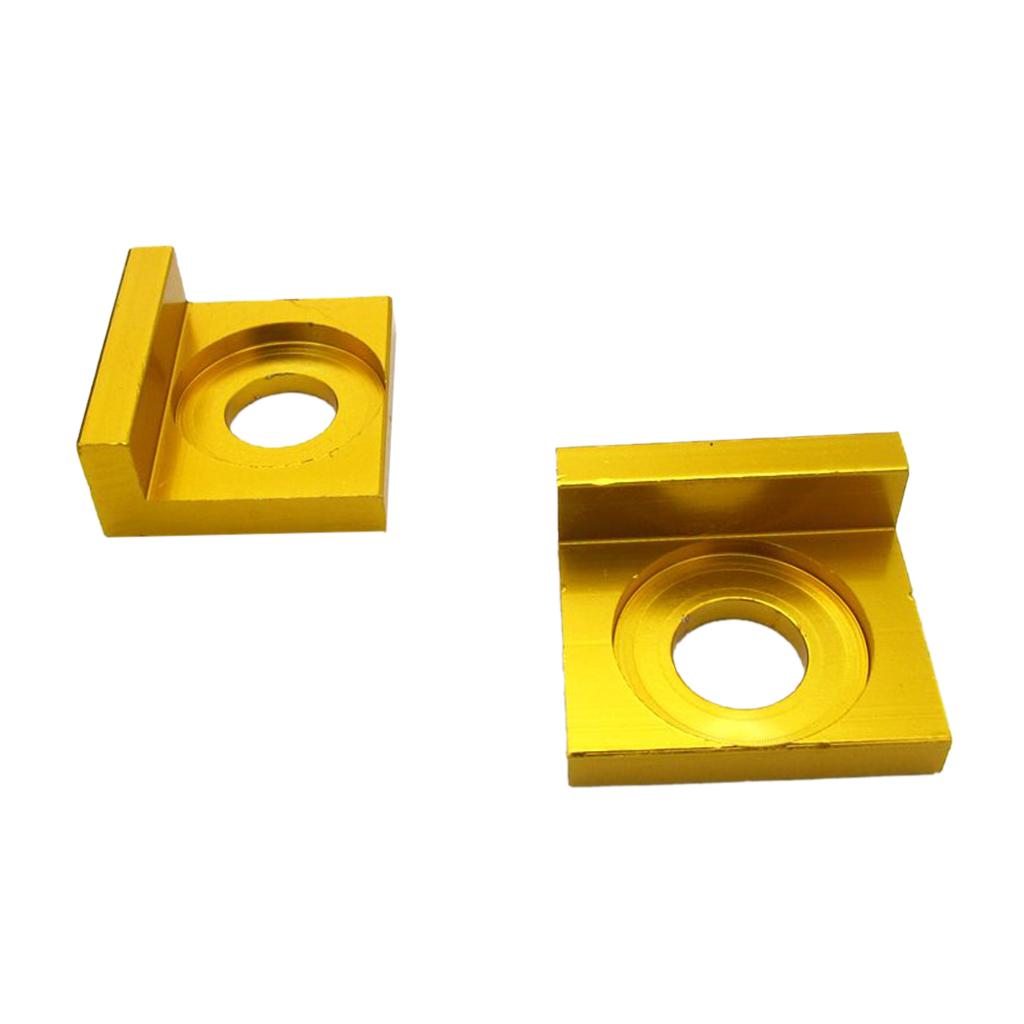 Gold 15mm Chain Adjuster 110cc 125cc PIT Quad Trail Dirt Bike ATV