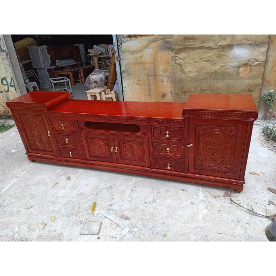 kệ  ti vi gỗ xoan đào