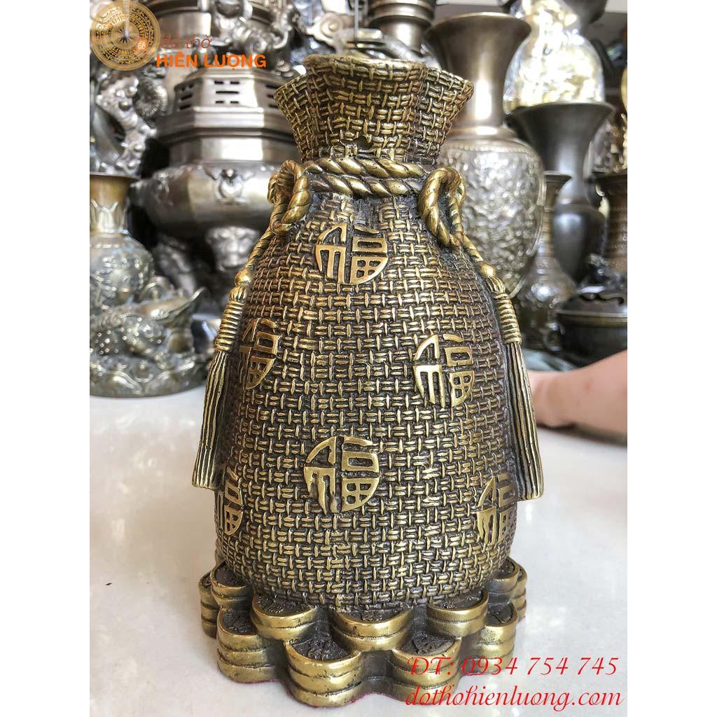 Túi Tiền Tiết Kiệm Bằng Đồng Phong Thủy