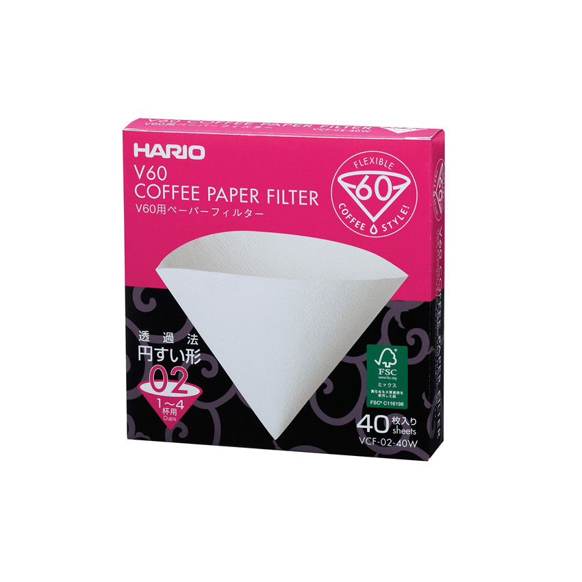 Giấy lọc cà phê Hario 40 cái - Light Coffee