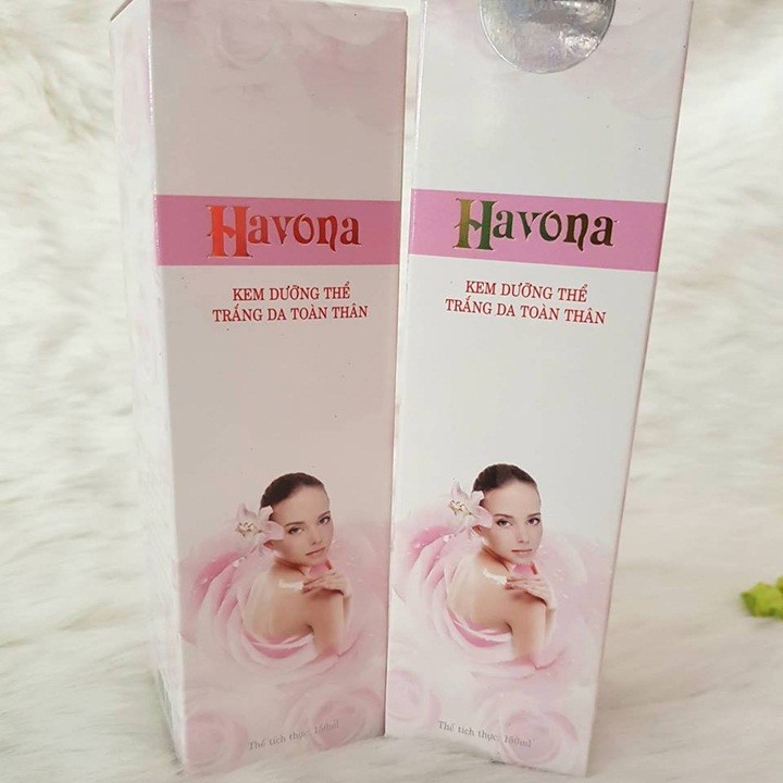 Kem Dưỡng Trắng Da Havona Make Up Body