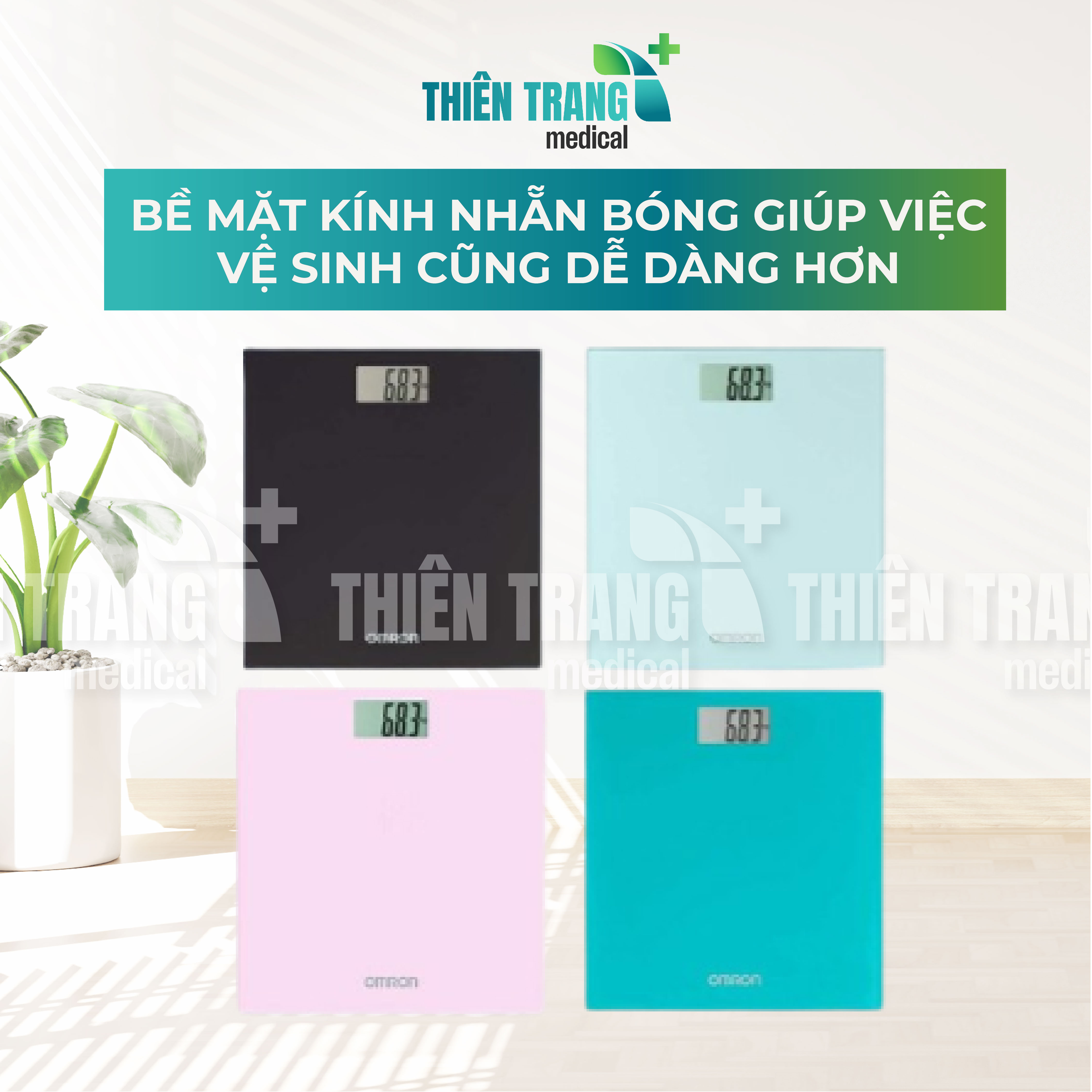 Cân Sức Khỏe Điện Tử OMRON HN-289 Thiên Trang Medical