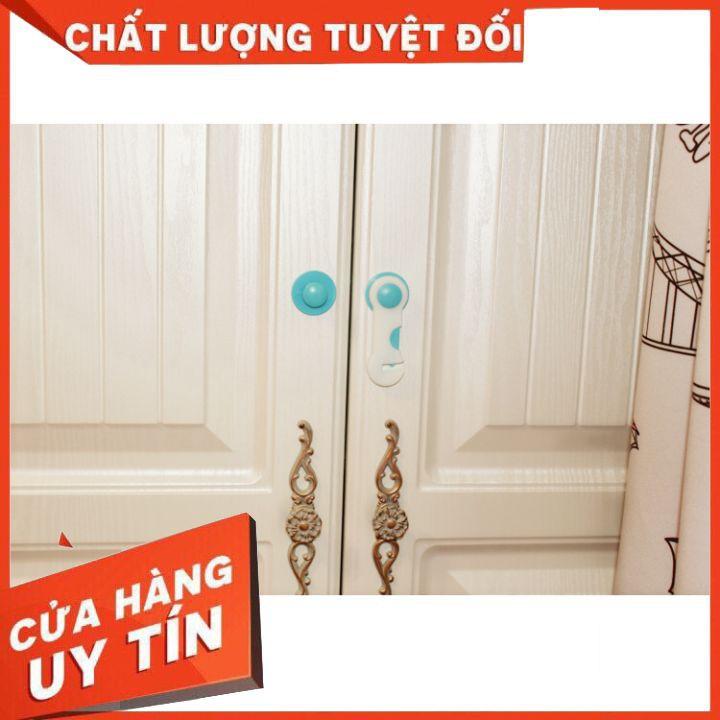 Khóa gài tủ lạnh, tủ đồ, khóa an toàn cho bé