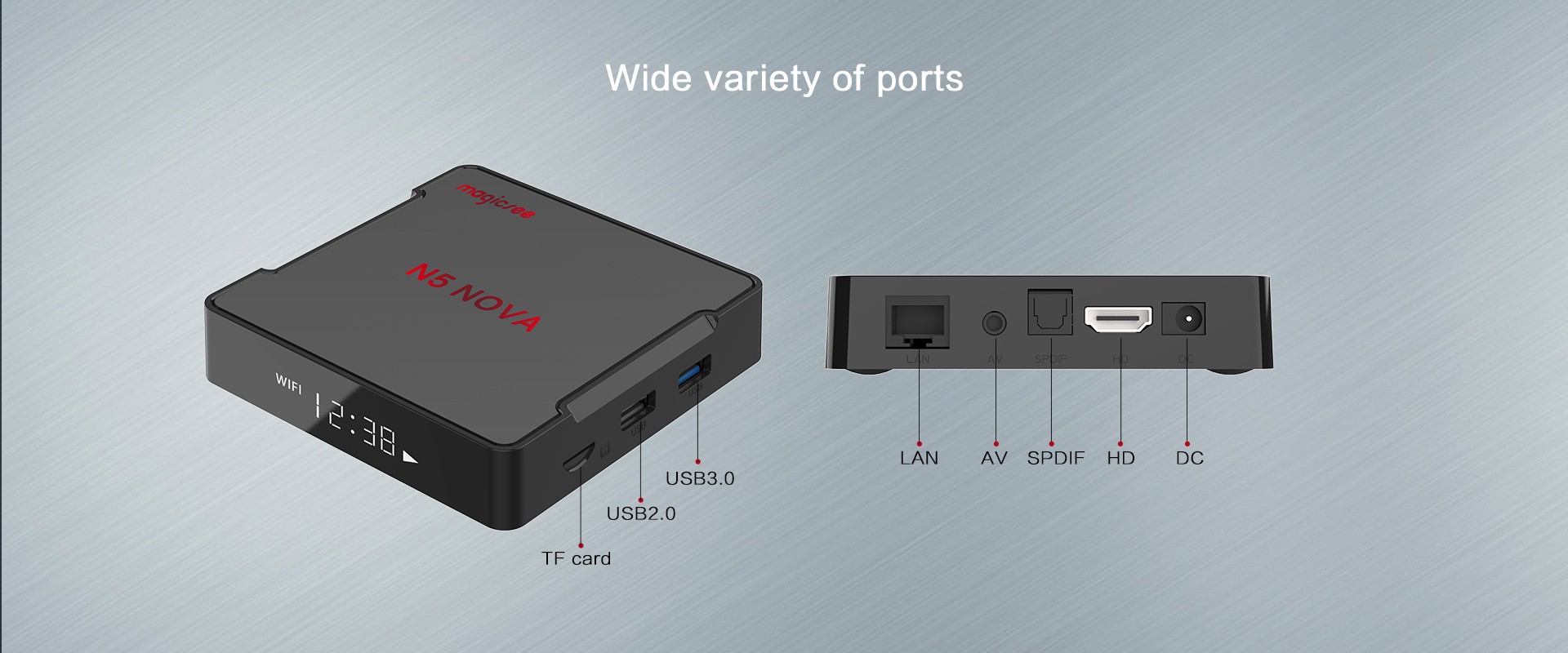 Android Z98 Pro điều khiển cử chỉ tay người dùng và giọng nói tiếng việt Ram 4G Rom 32G hỗ trợ bluetooth Wifi 2 băng tần kép cài sẵn truyền hình cáp và xem phim HD miễn phí vĩnh viễn - Hàng nhập khẩu