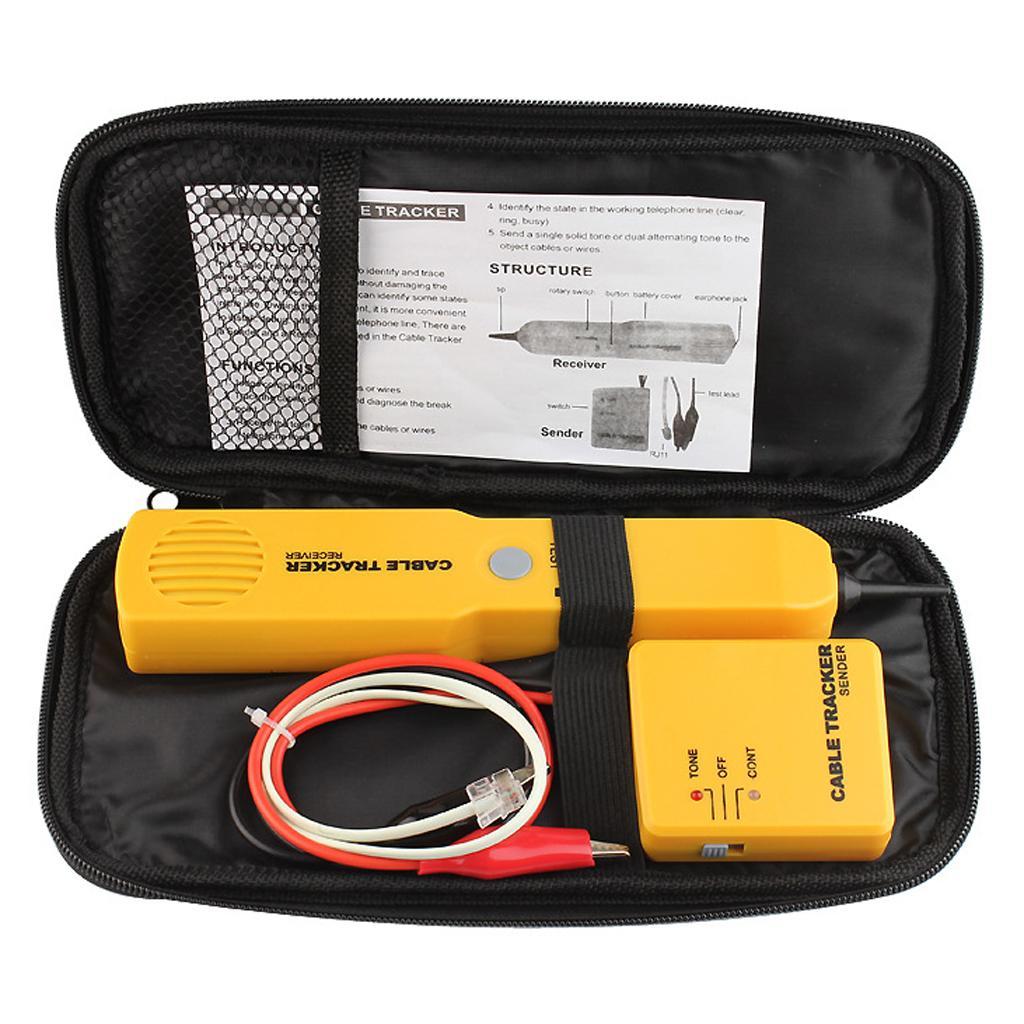 RJ11 Telephone/Phone Wire Tracer Ethernet LAN Network Cable Tester