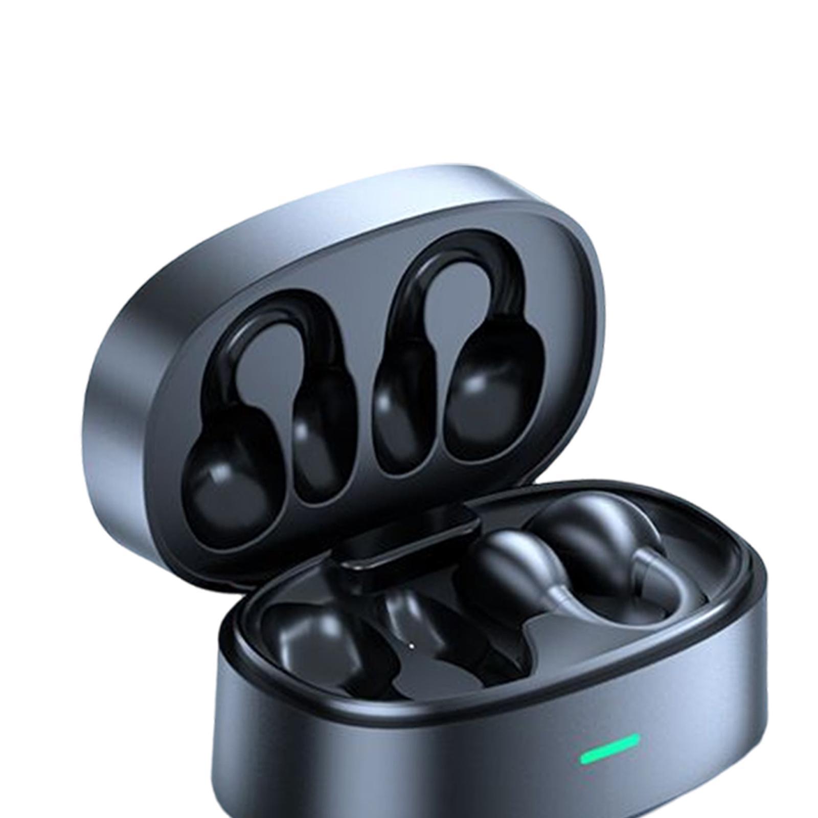 Headphones V5.3 Ear Clip wearing Ergonomic for Computer Gaming Sport