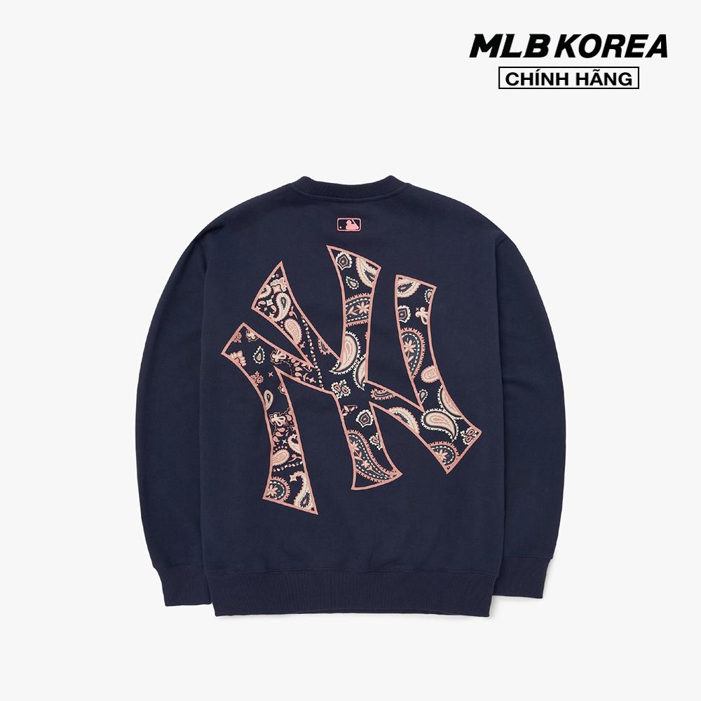 MLB - Áo sweatshirt tay dài phom suông Paisley Big Logo Overfit 3AMTI0126