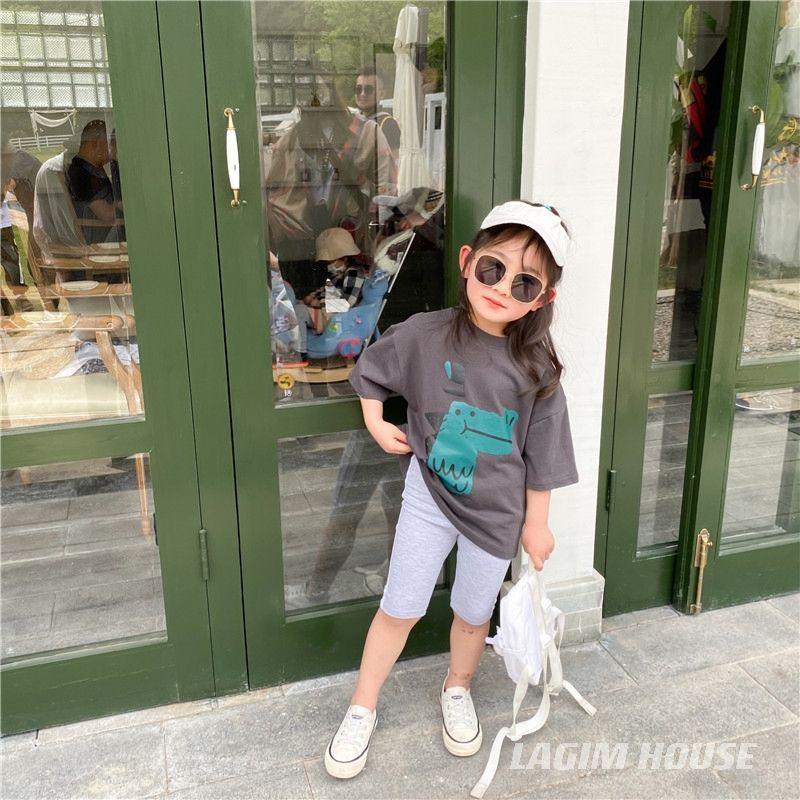 Quần legging lửng thể thao cho bé gái - Lagim House