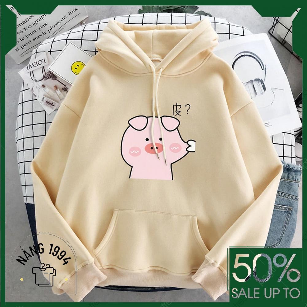 Áo hoodie nữ in dễ thương cute